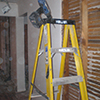 Drywall removal: Upper Level